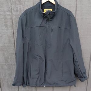 The Foundry Supply Co. Men's Black Windbreaker